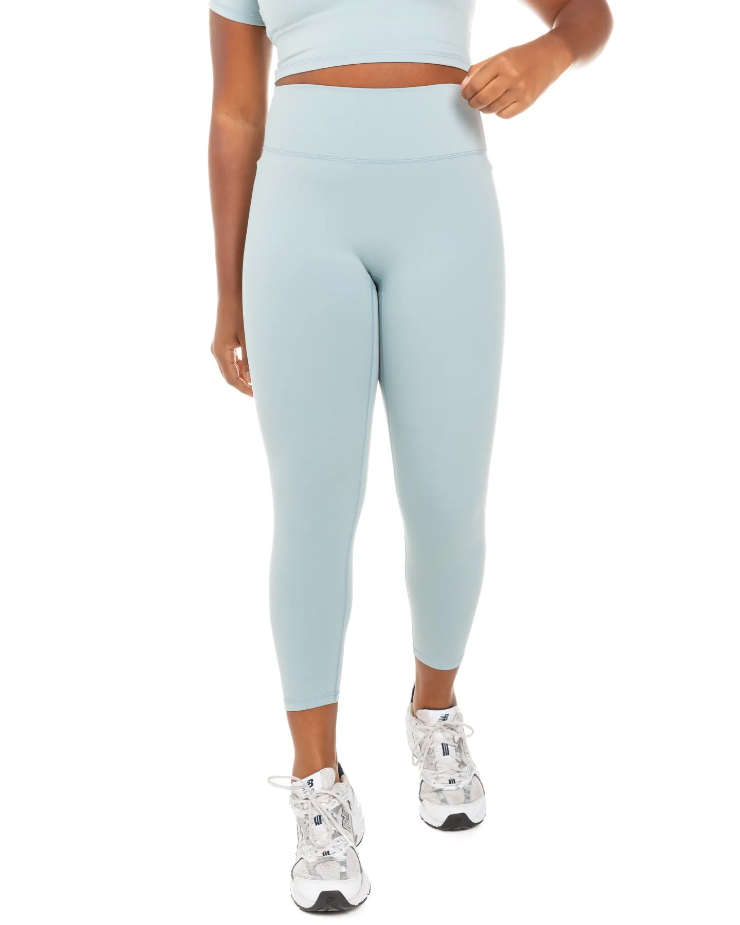 7/8 Aura SF Leggings - Sea Foam