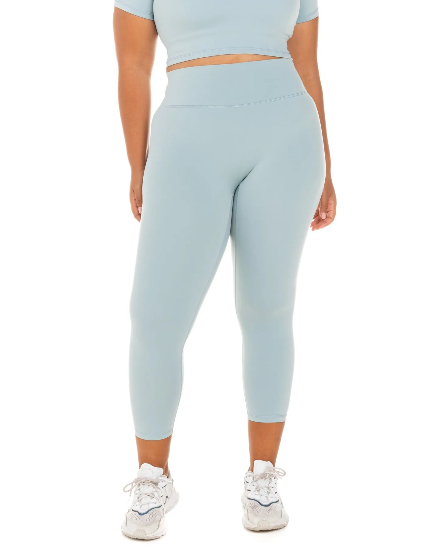 7/8 Aura SF Leggings - Sea Foam