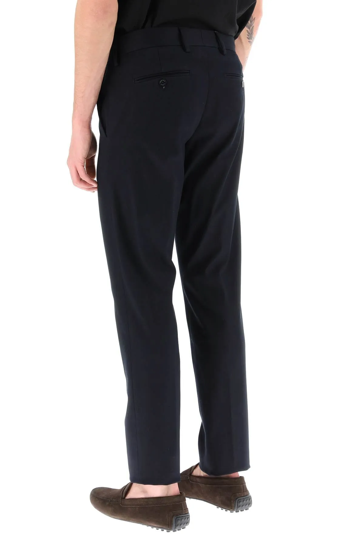 Agnona cotton chino pants