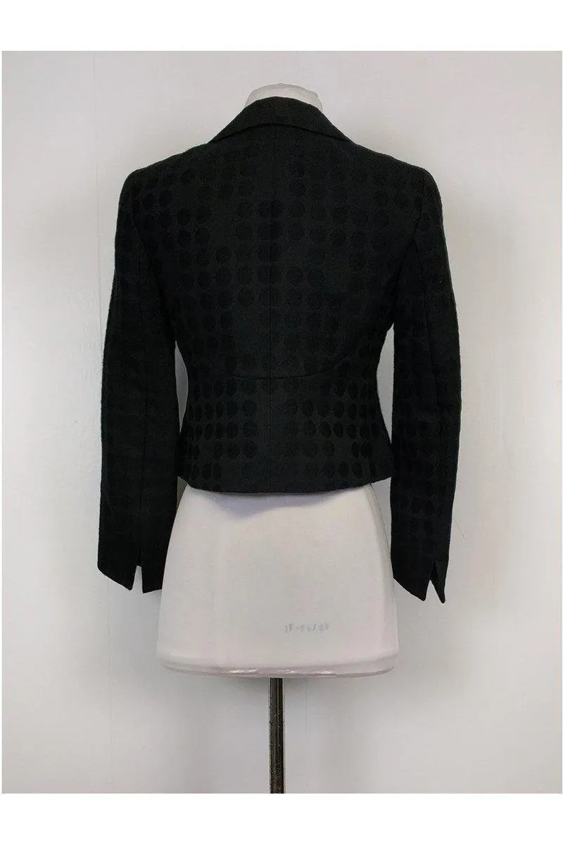 Akris - Black Circle Blazer Sz 4