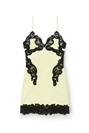 Alexander Wang Lace Cami Dress - Lemon Drop