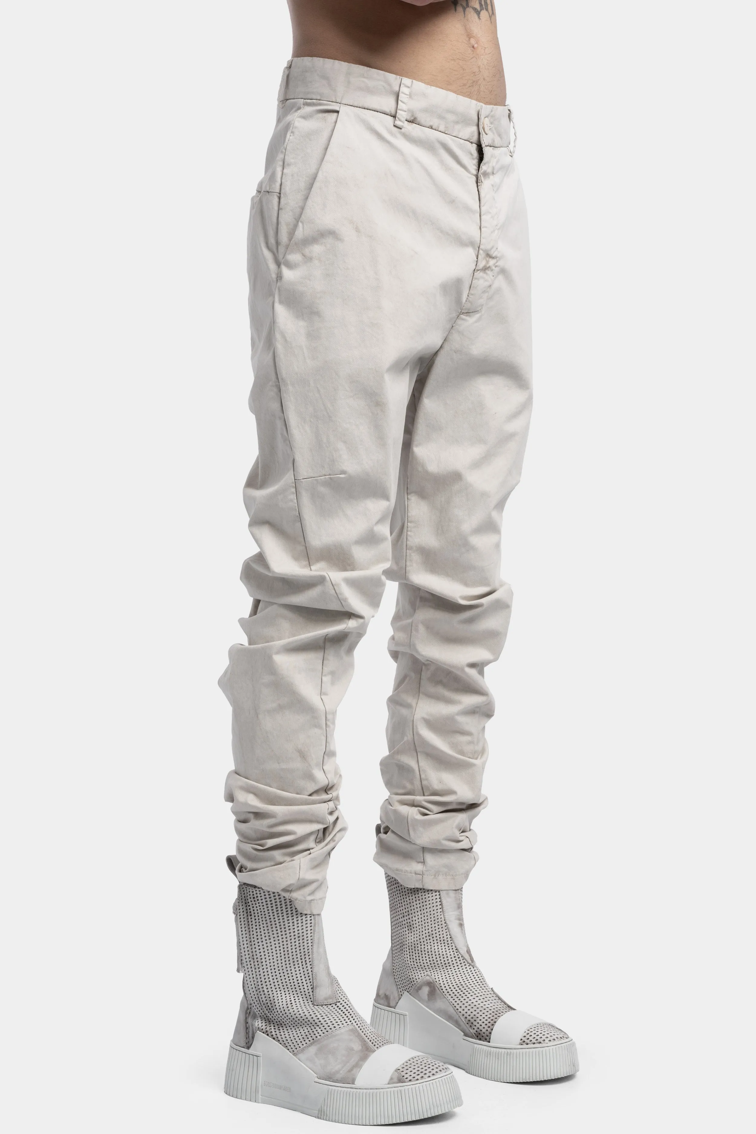 Anatomical trousers, Off-white