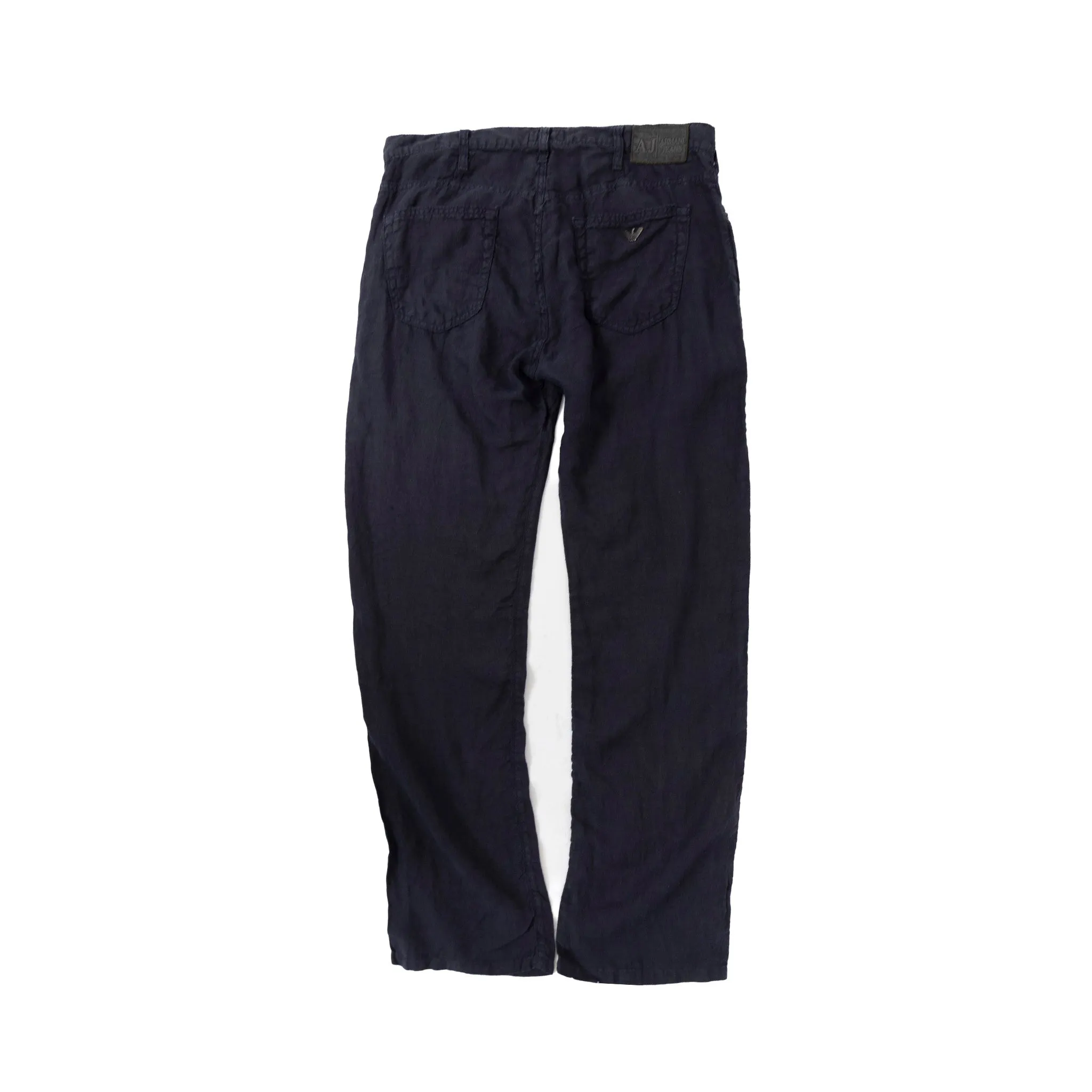 Armani Jeans Navy Lightweight Trousers