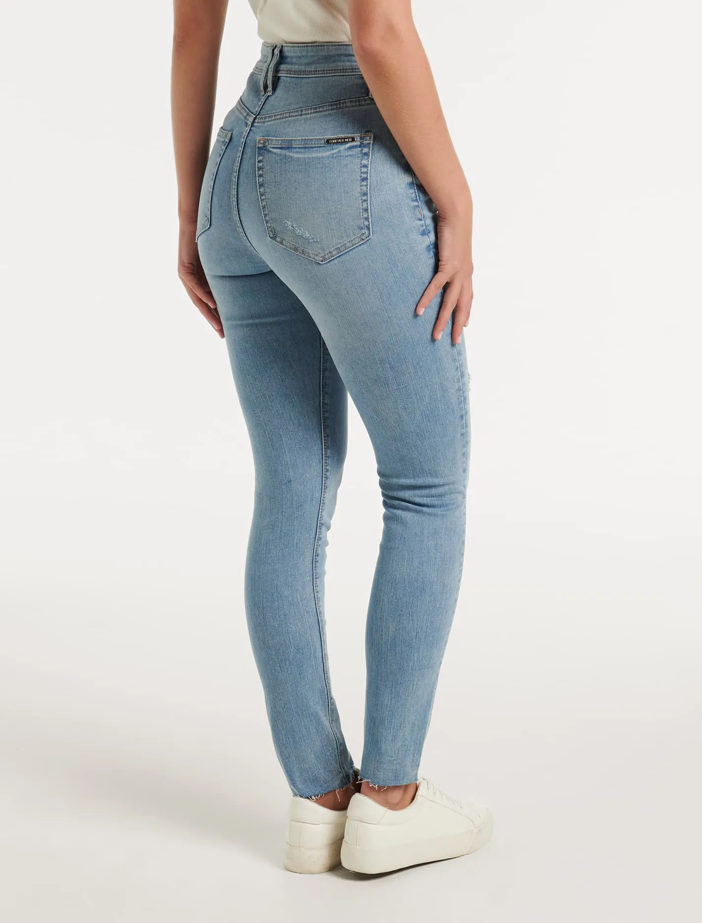 Ashley Mid-Rise Skinny Jeans