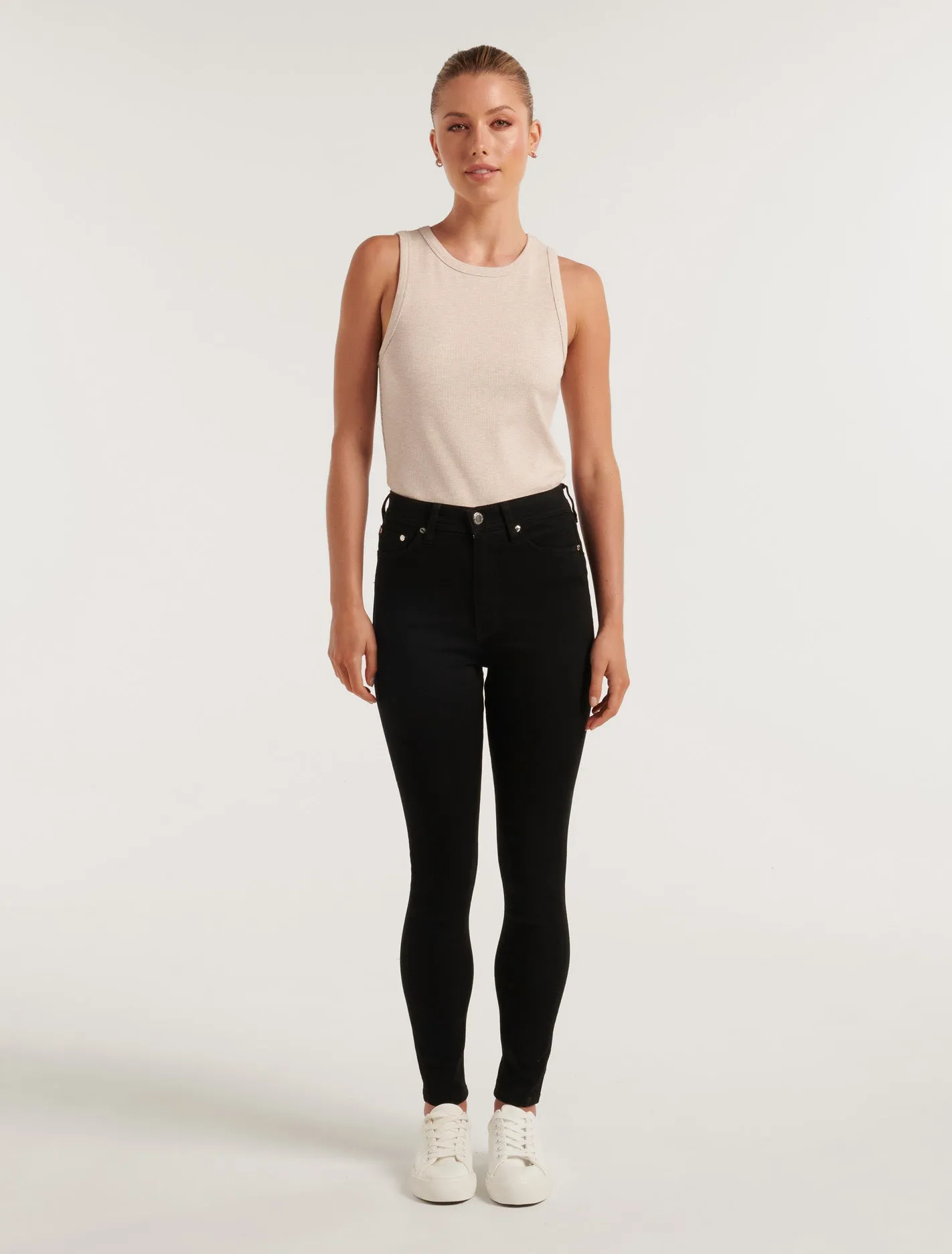 Ashley Mid-Rise Skinny Jeans