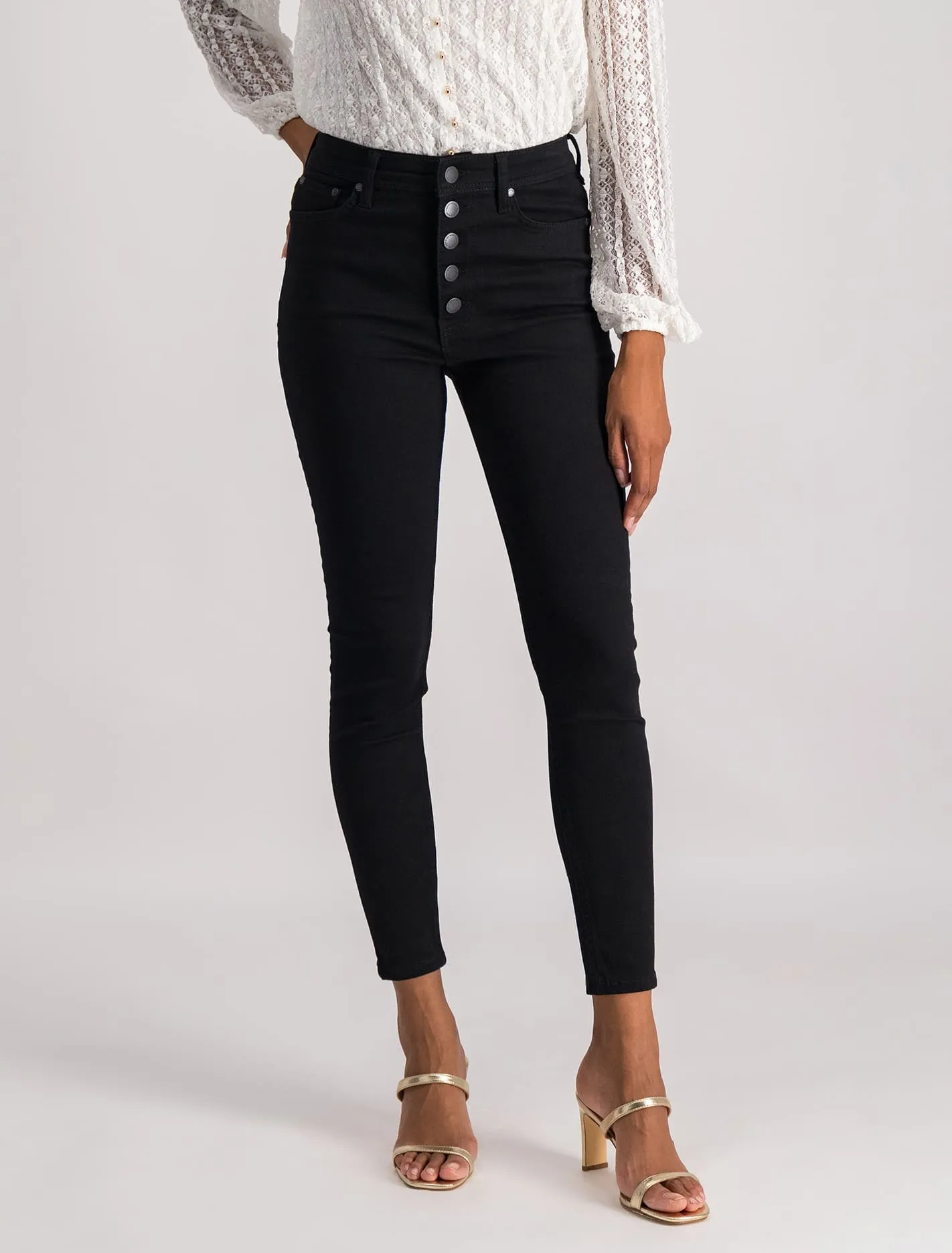 Ashley Mid-Rise Skinny Jeans