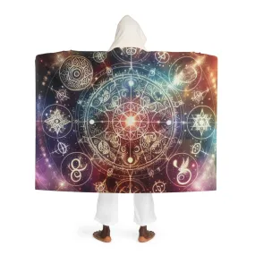 Aurora Starlight - Magical Hooded Sherpa Blanket