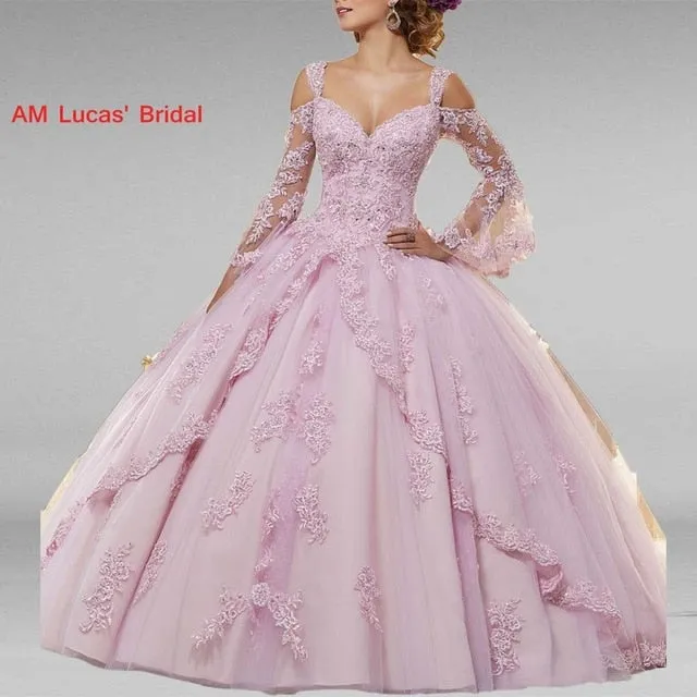 Optimal Ball Gown Quinceanera Prom Party Sweet Dresses