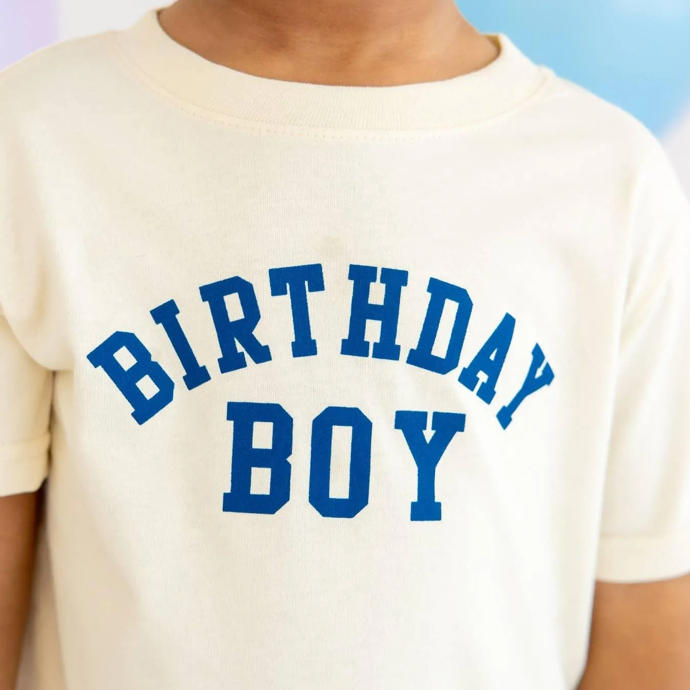 Birthday Boy Varsity Kids Shirt