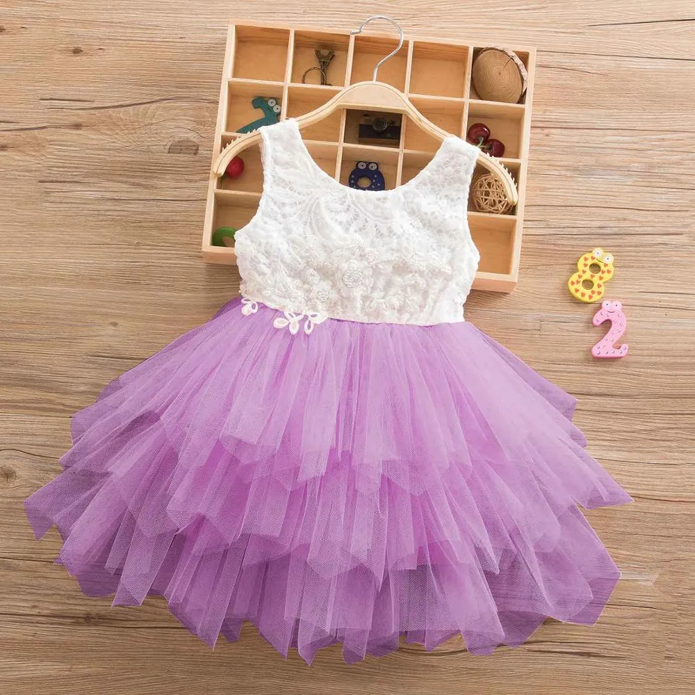 Birthday Party Dress Kid Costume Baby Girls Clothing For Kids Wear