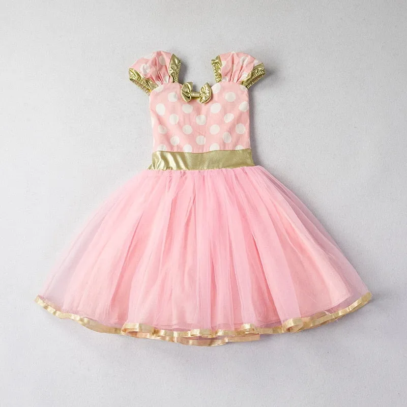 Birthday Party Dress Kid Costume Baby Girls Clothing For Kids Wear