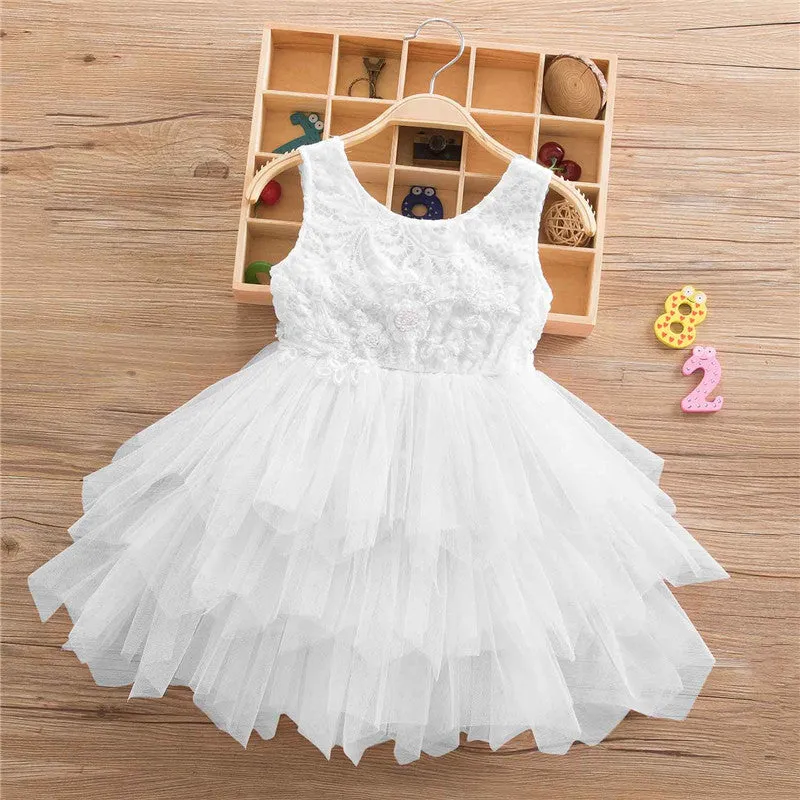 Birthday Party Dress Kid Costume Baby Girls Clothing For Kids Wear