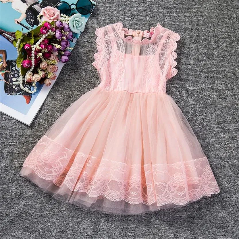 Birthday Party Dress Kid Costume Baby Girls Clothing For Kids Wear