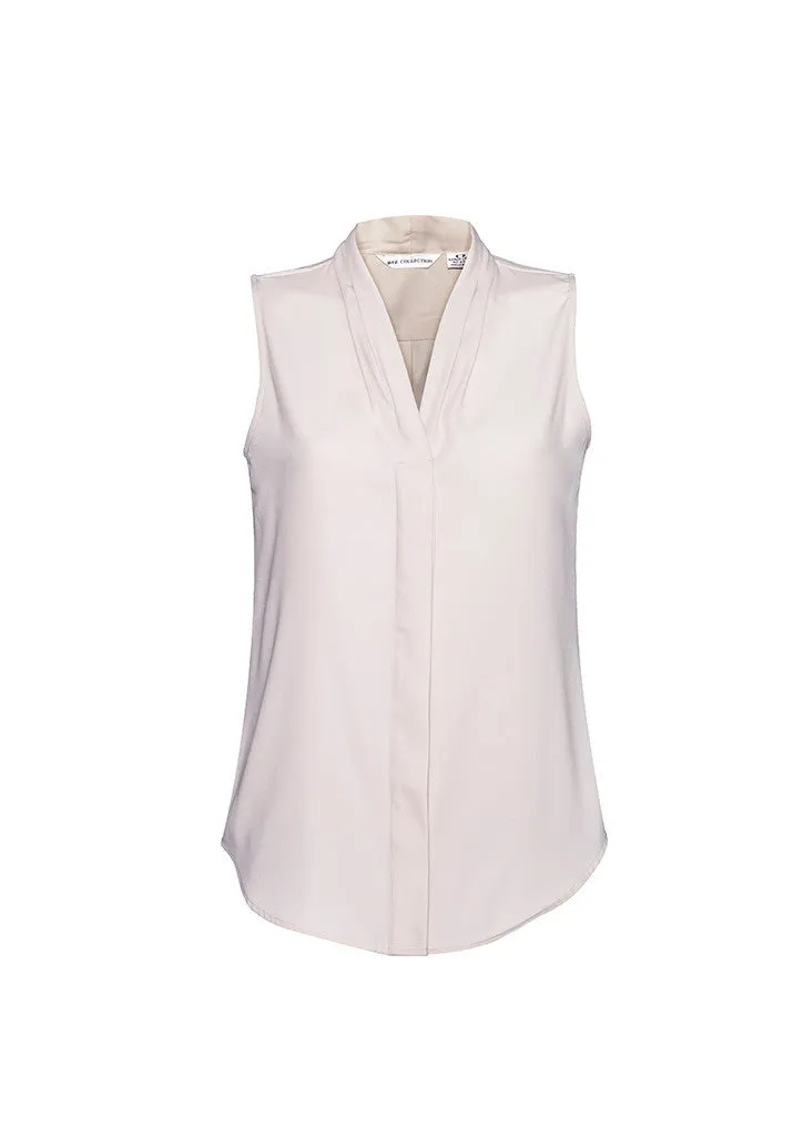 Biz Collection Womens Madison Sleeveless Top (S627LN)-Clearance