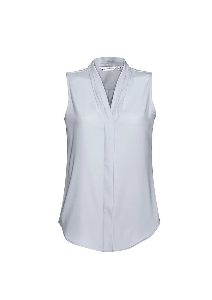 Biz Collection Womens Madison Sleeveless Top (S627LN)-Clearance