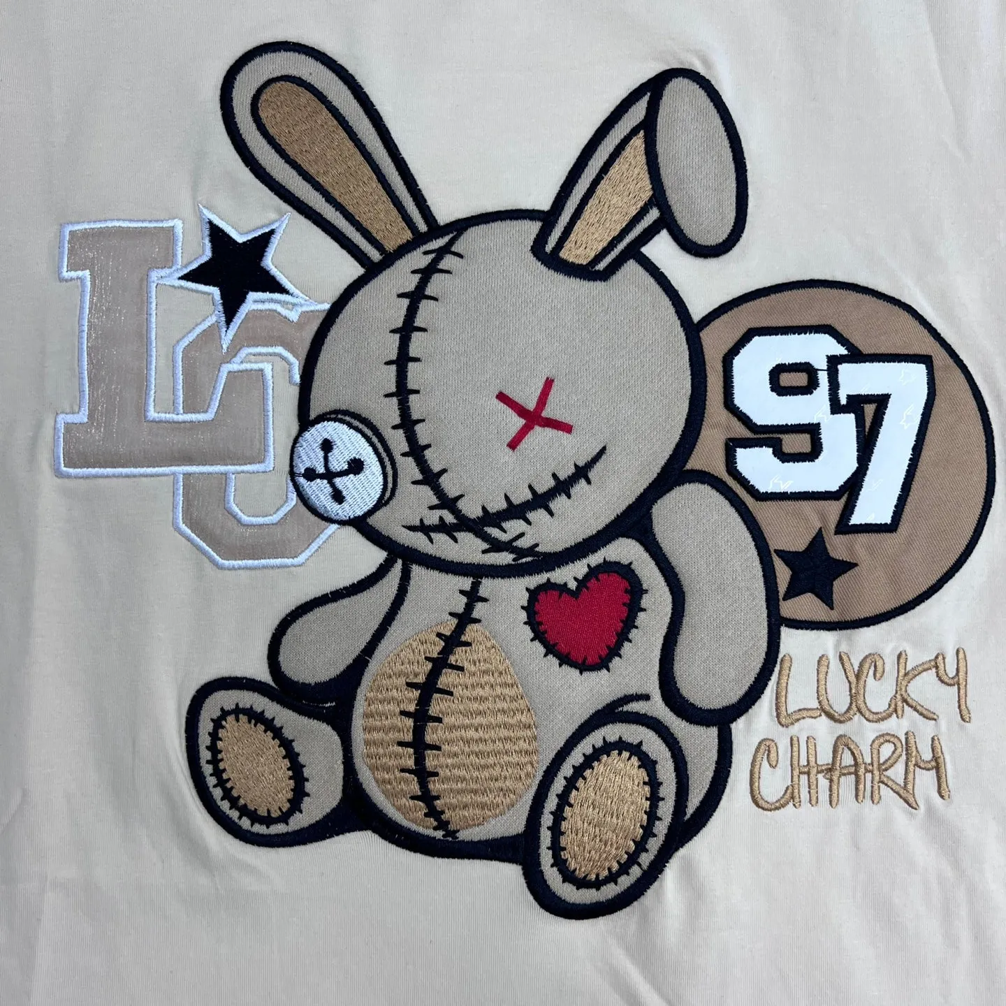 BKYS Lucky Charm 97 Graphic T-Shirt - IVORY