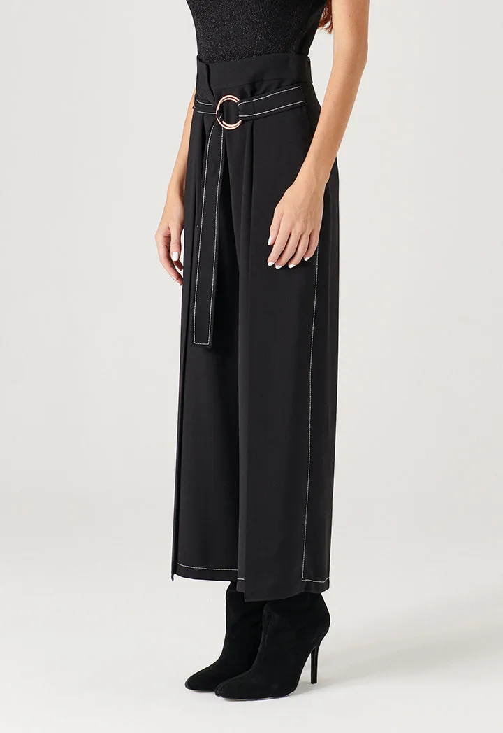 Black Palazzo Trouser