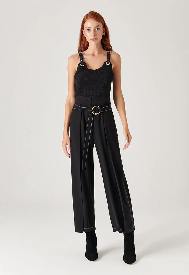 Black Palazzo Trouser