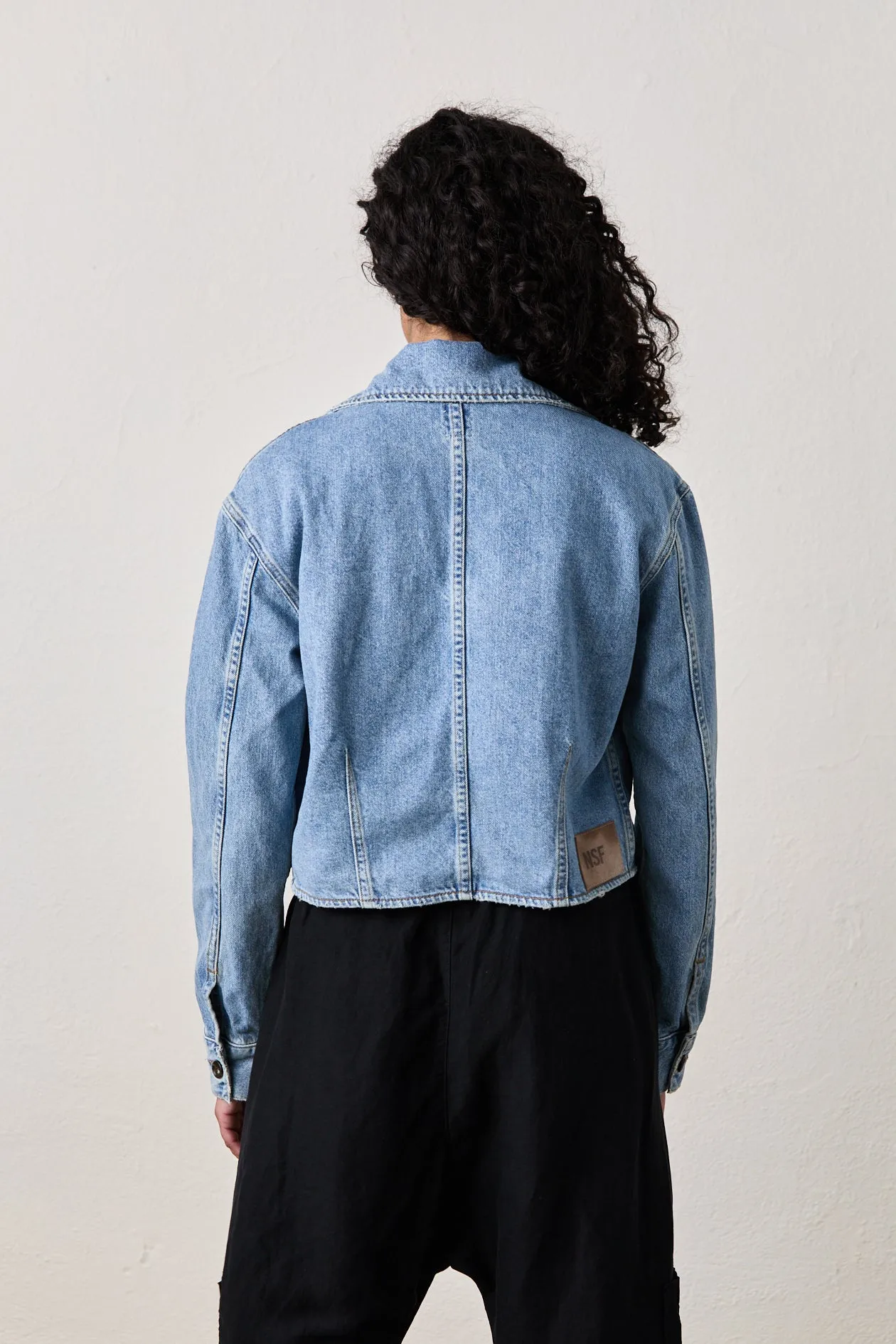 BLAKE DENIM BLAZER / NIMES WASH