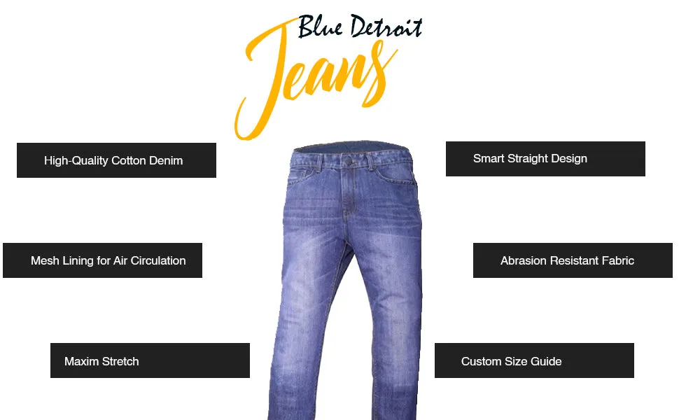 Blue Detroit Steel Jeans