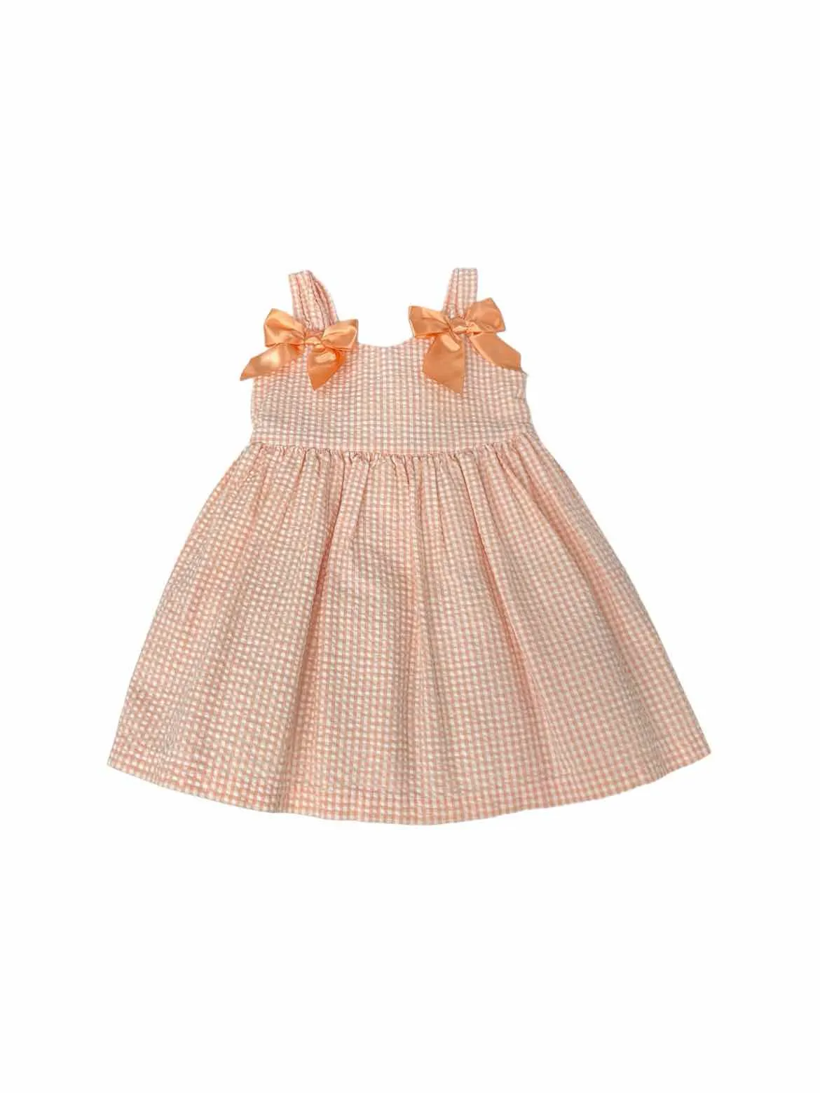 BONNIE JEAN PCH/WHT Child Size 2T Dress