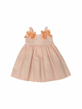 BONNIE JEAN PCH/WHT Child Size 2T Dress