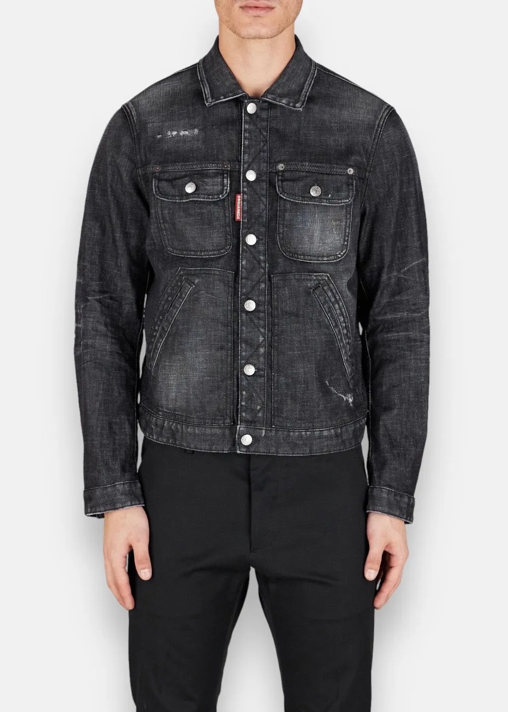 Boxy Jean Jacket Dsquared2