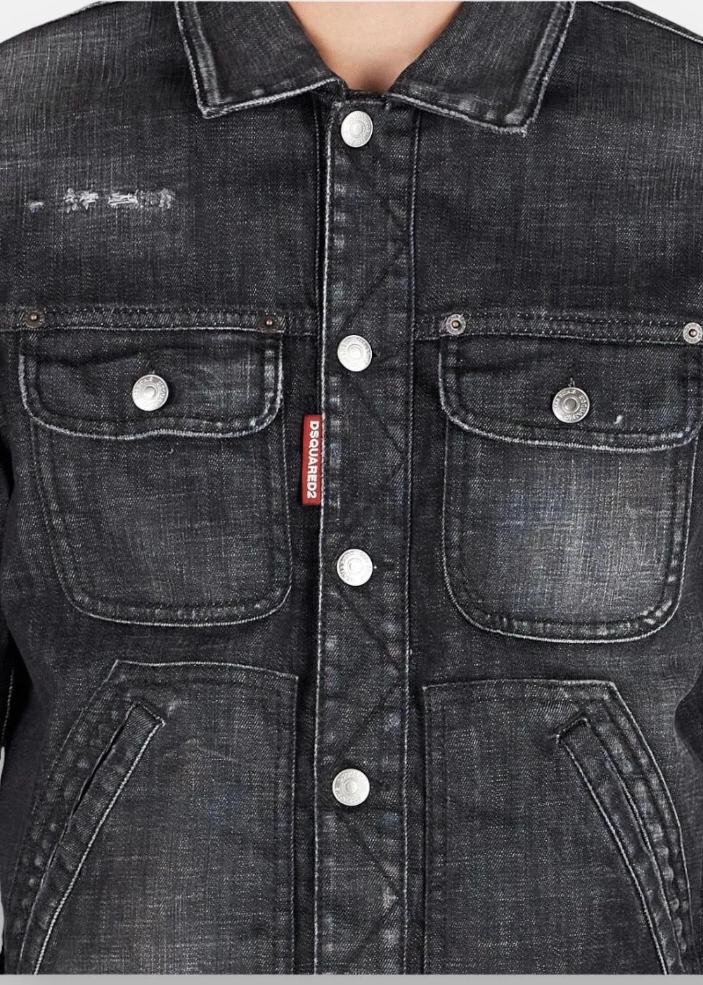 Boxy Jean Jacket Dsquared2