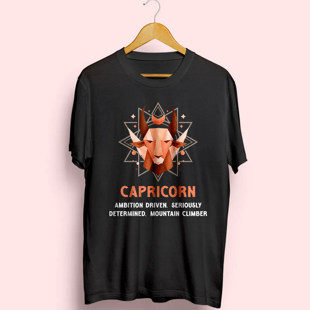 Capricorn Half Sleeve T-Shirt