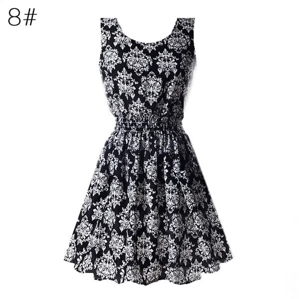 Casual Summer Chiffon Dress Women Clothes Beach Dresses