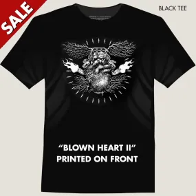 Clearance Men's Drag Racing Tee "Blown Heart II" SIZE M