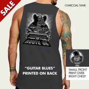 Clearance Men's Tank "Guitar Blues" SIZE L