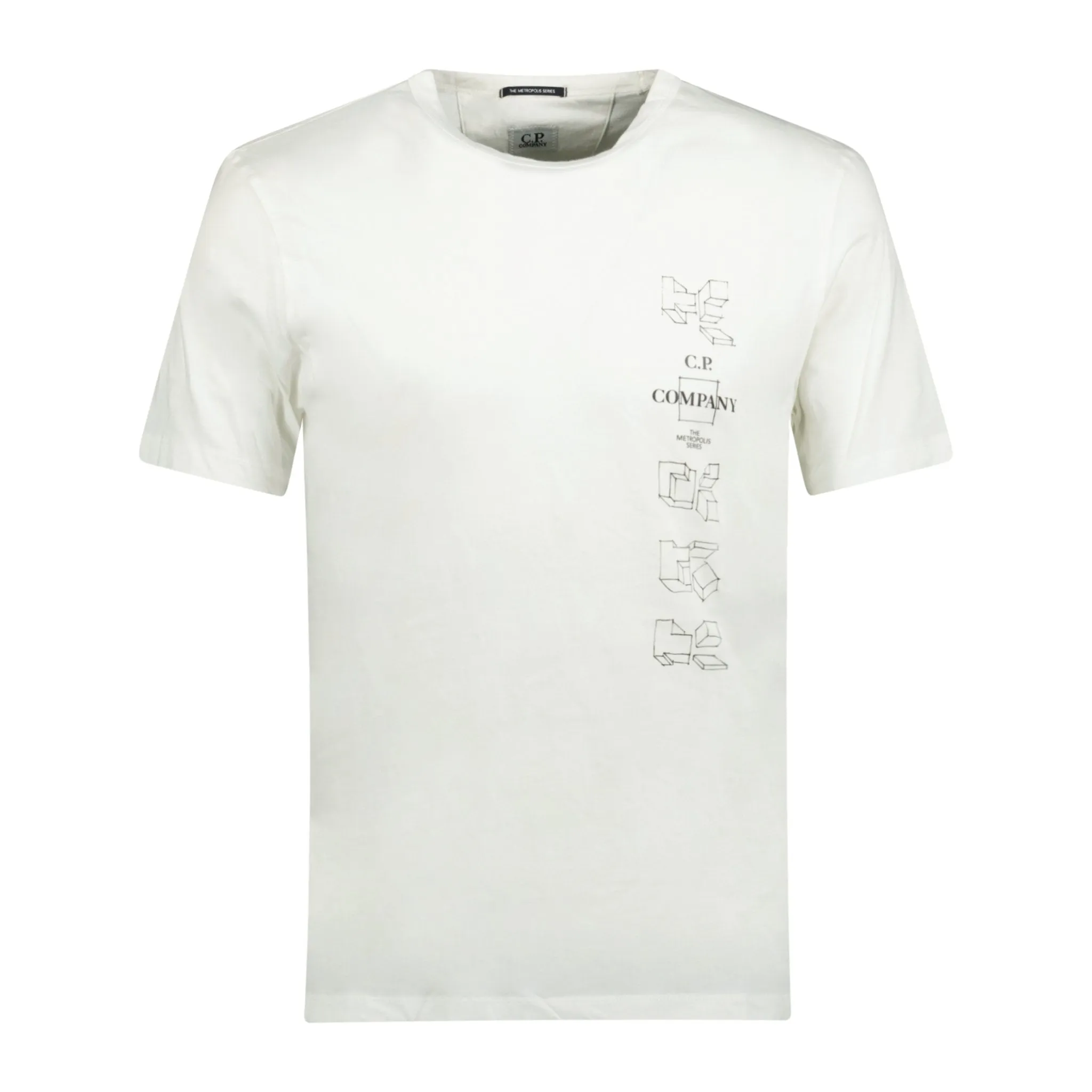 CP COMPANY Small Logos T-Shirt White