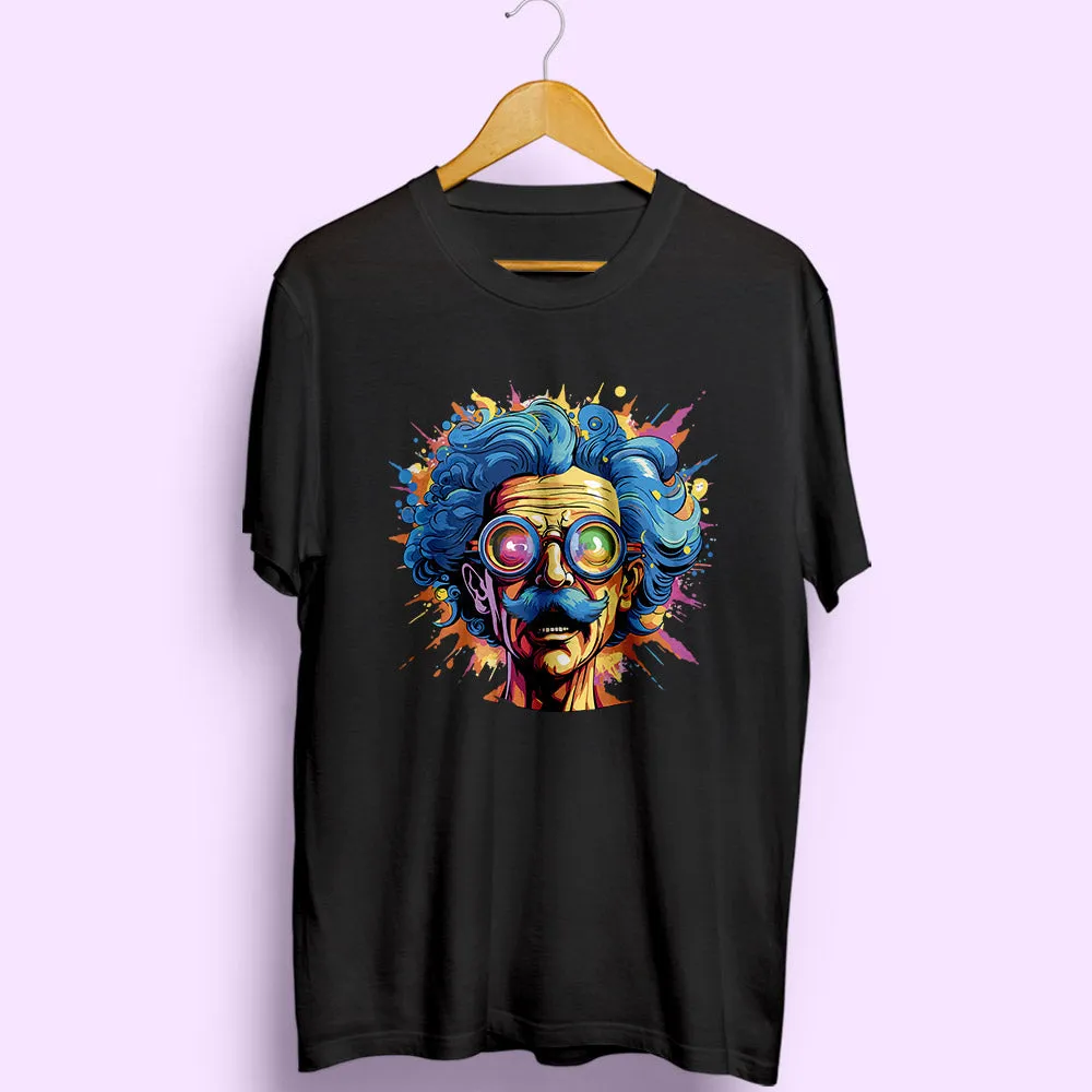 Crazy Scientist Half Sleeve T-Shirt