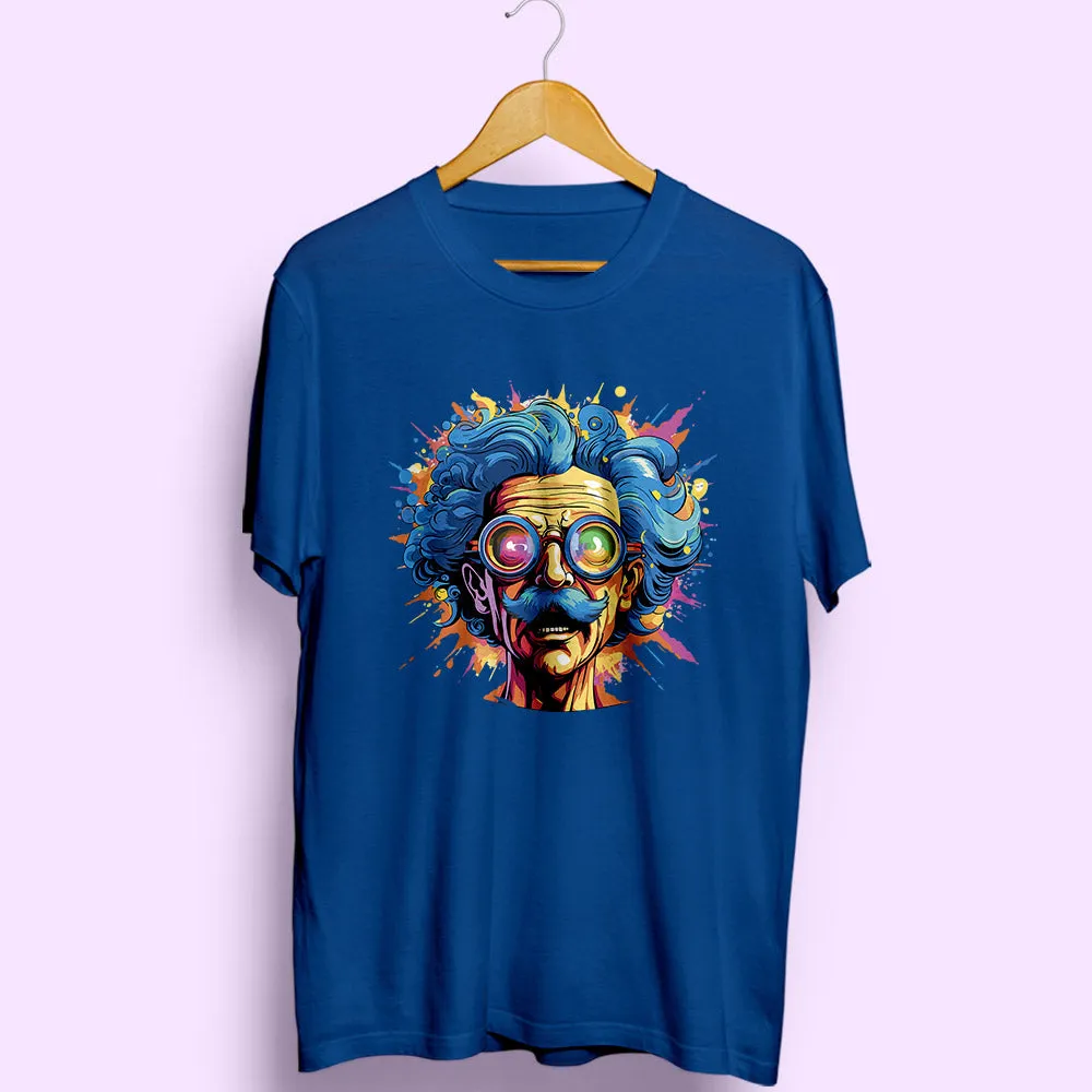 Crazy Scientist Half Sleeve T-Shirt