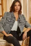 Cropped Denim Jacket