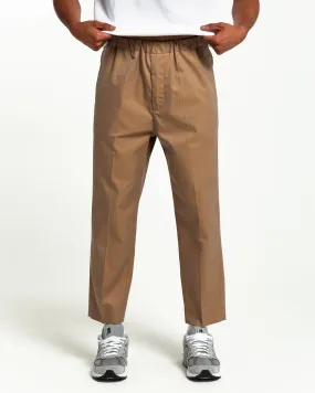 Cropped Tech Trousers in Shark