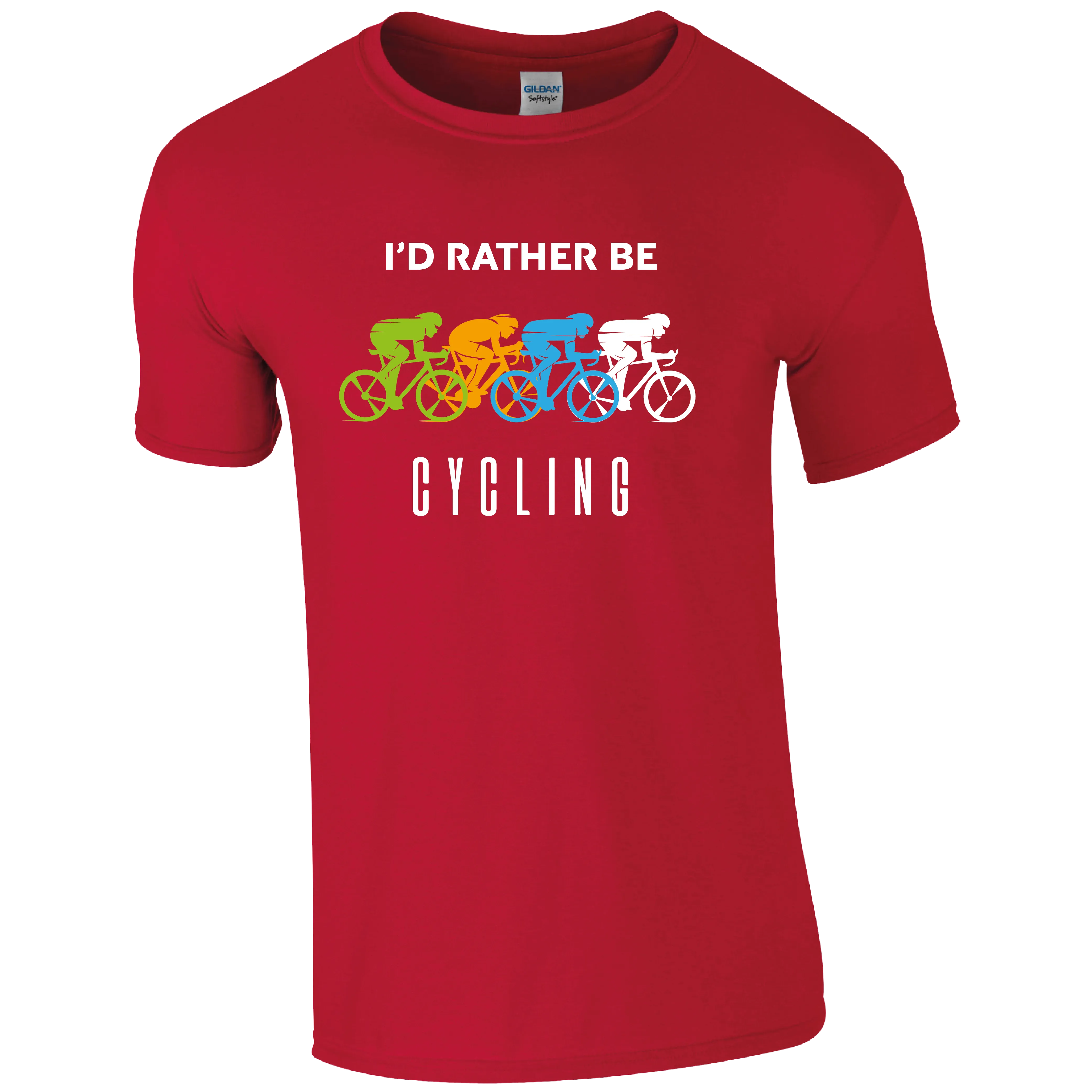 CY005 I'D Rather Be Cycling T-Shirt