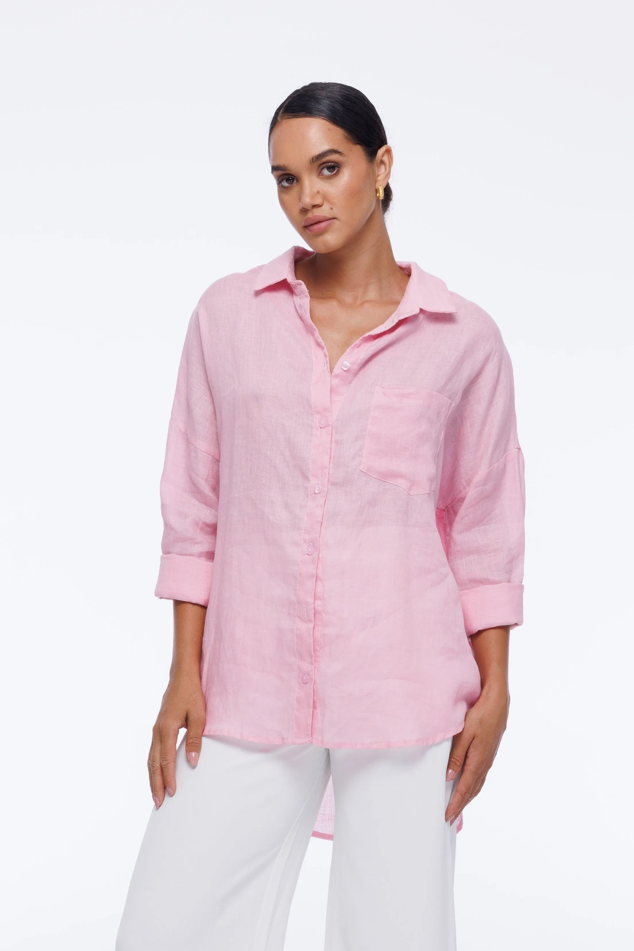 Defiant Shirt - Daisy Pink