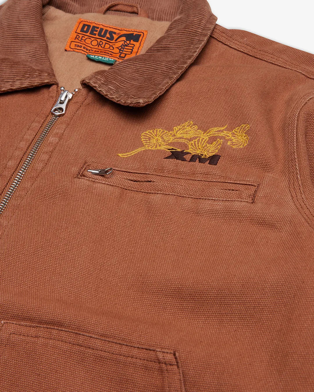 DUSTY OD JACKET - TOFFEE BROWN