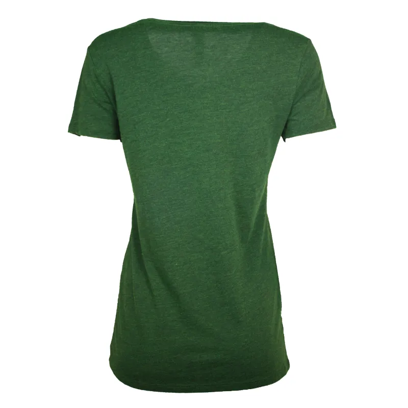 Emerald Tree of Life V-Neck T-Shirt