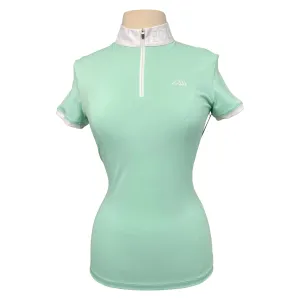 Equiline 'Casec' Zip Competition Polo in Yucca - Women's Medium