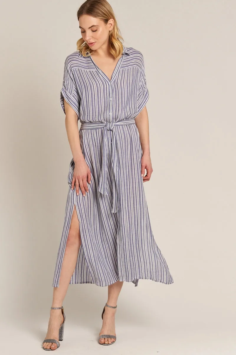 Eri Striped Shirt Dress