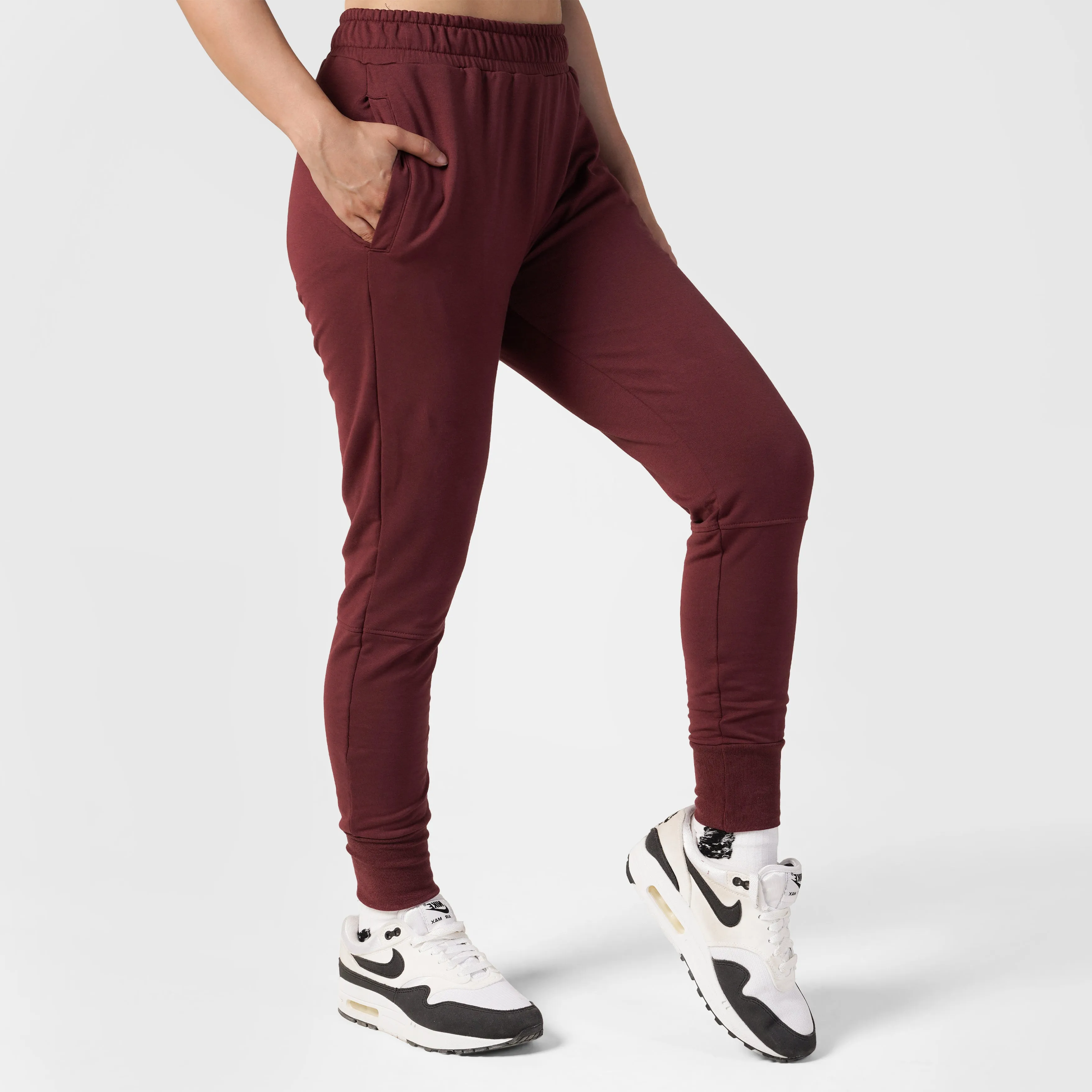 Essential Fit Joggers (Maroon)