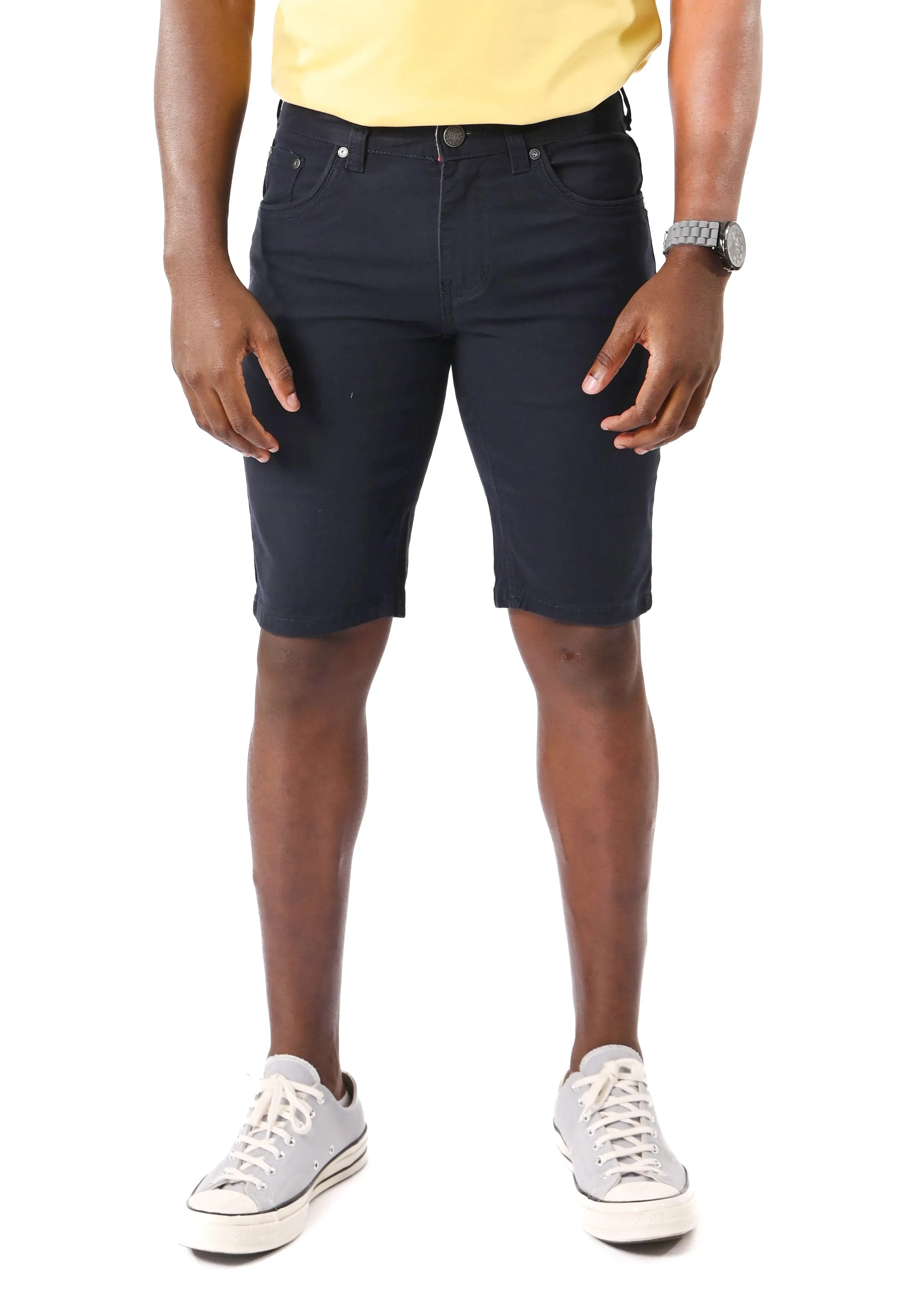 EXHAUST JEANS SHORT PANTS [Slim Fit] 1453