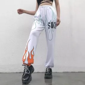 Flame Splash Pants 🔥⚡️