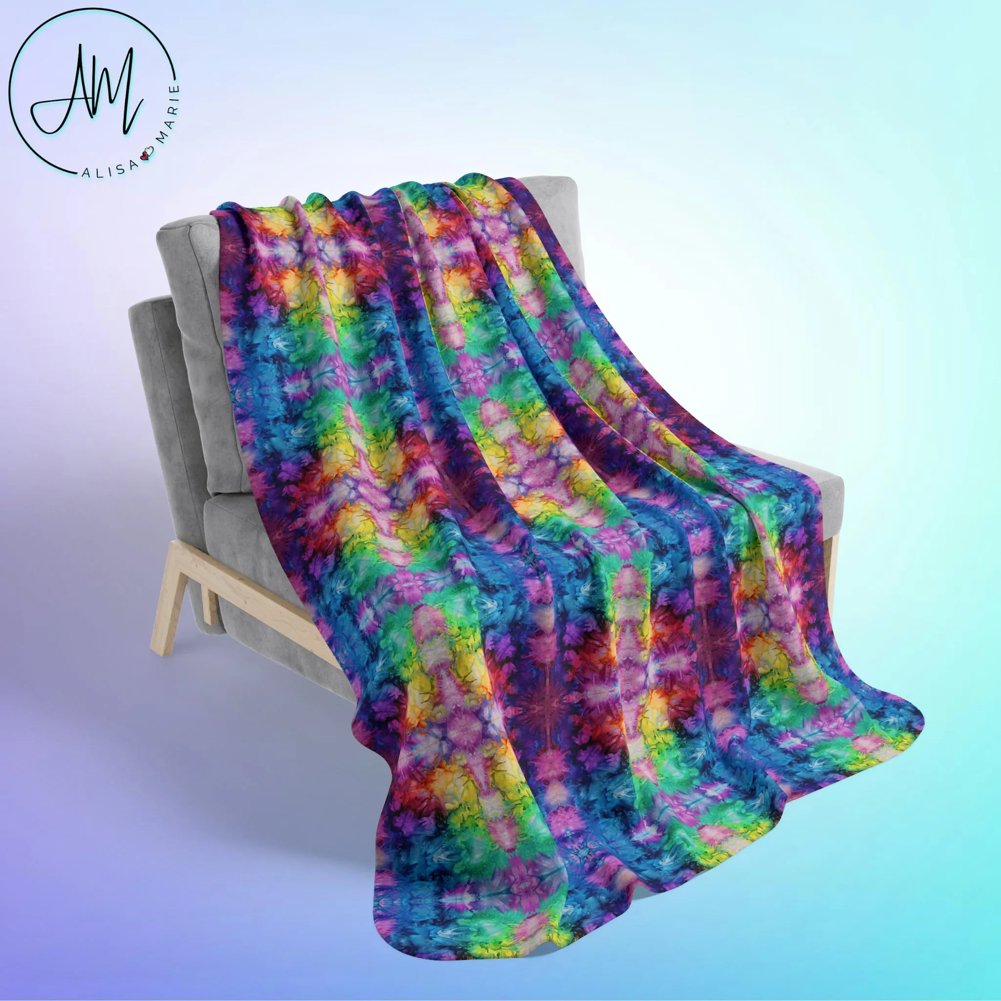 Fleece Sherpa Blanket - Bohemian Dreams