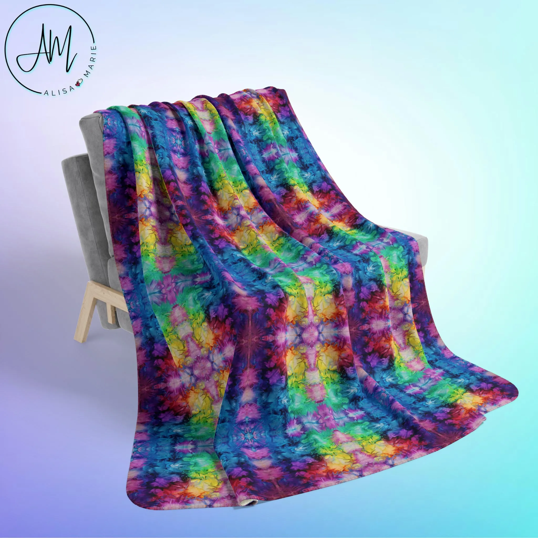 Fleece Sherpa Blanket - Bohemian Dreams