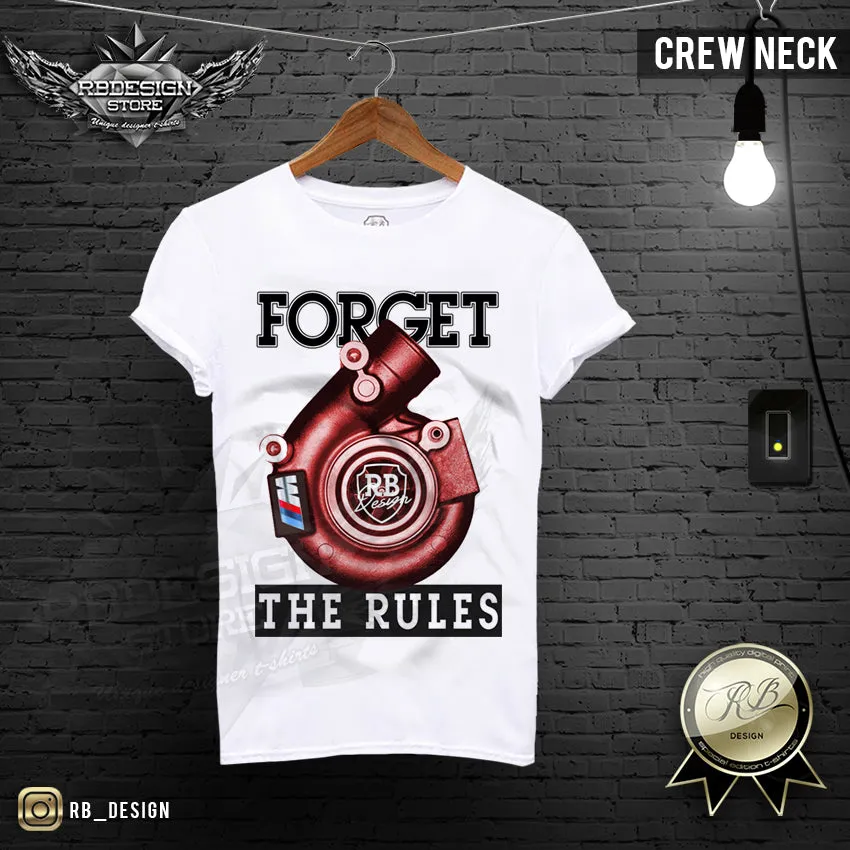 Forget The Rules Men's Turbocharger T-shirt M Power Tank Top MD632 R