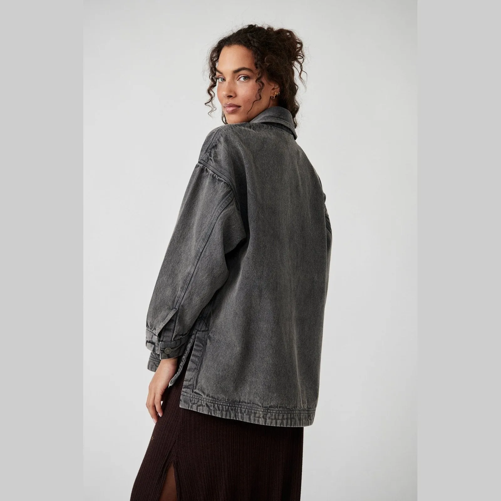 Free People Madison City Denim Jacket